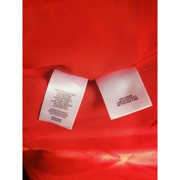 Jones New York Floral Print Cowlneck Midi Dress Pink Size 14W - Picture 8 of 8